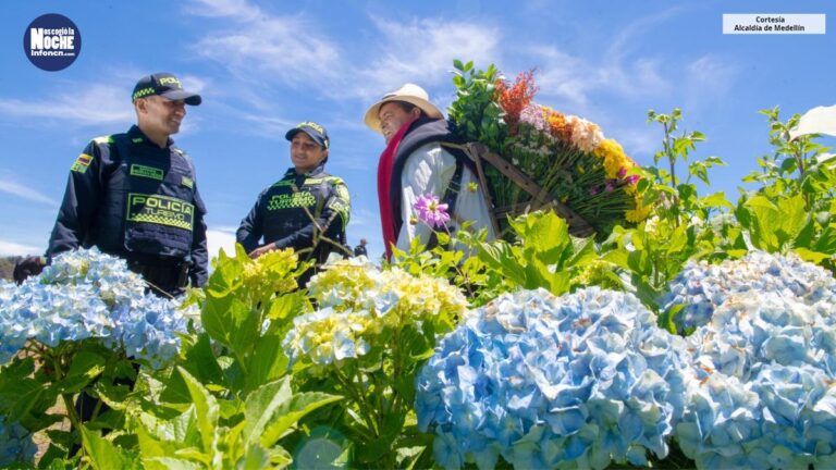 La Feria de las Flores es custodiada por 2.500 uniformados