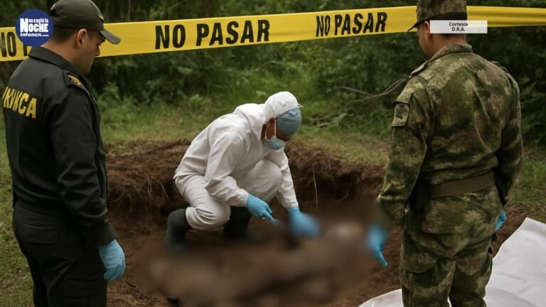 En una fosa común en Santa Bárbara, Antioquia, hallaron 6 cadáveres