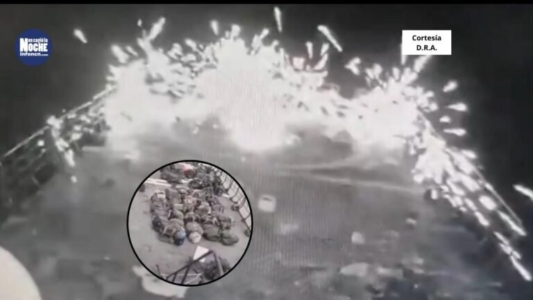 En Puerto Leguizamón fue atacado un buque de la Armada Nacional con drones cargados de explosivos