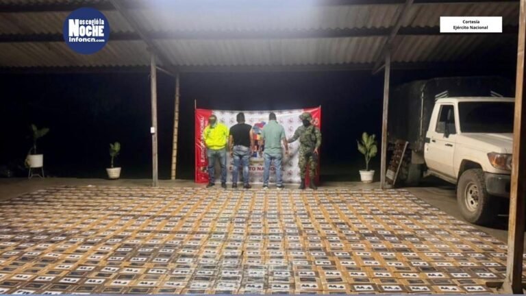 En Santander de Quilichao incautaron 1 tonelada de Clorhidrato de Cocaína de la estructura residual Jaime Martínez: hay 2 capturados