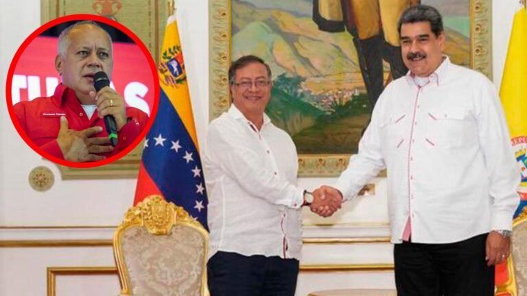 Diosdado Cabello agradece a Gustavo Petro por respaldar a Nicolás Maduro y amenaza a Estados Unidos