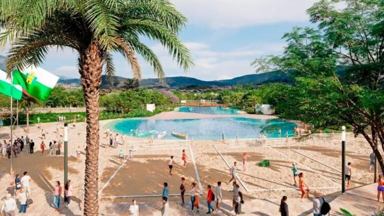 Medellín tendrá su propio “mar” y playa en el nuevo Gran Parque Deportivo. Será el parque más grande de Colombia