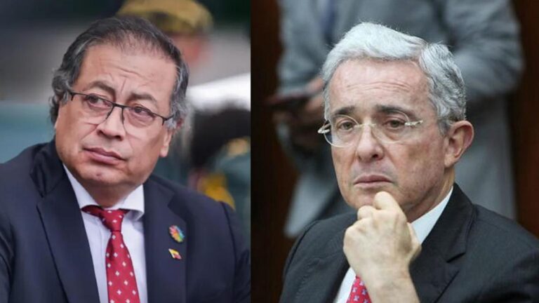Uribe vs. Petro: expresidente lo denuncia por ataques reiterados en redes sociales