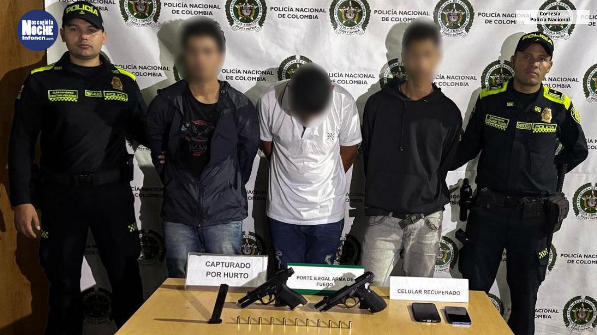Ofensiva contra el hurto en Medellín dejó 30 personas capturadas en la última semana