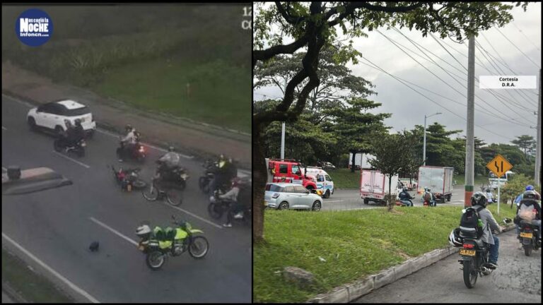 Dos accidentes en el Valle de Aburrá esta mañana, dejaron dos motociclistas muertos