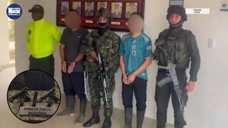 El Ejército y la Policía evitaron un secuestro en TIbú y capturaron a dos pesronas