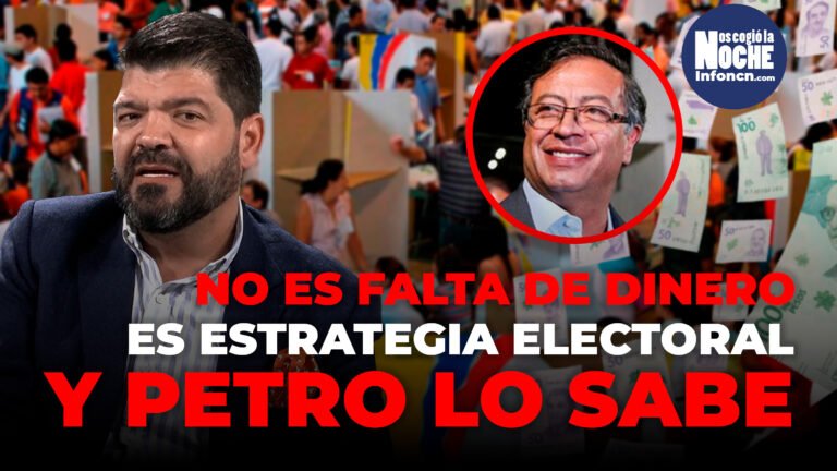 La estrategia del presidente Petro es guardar el dinero para la segunda vuelta presidencial: Juan Diego Gómez, exsenador