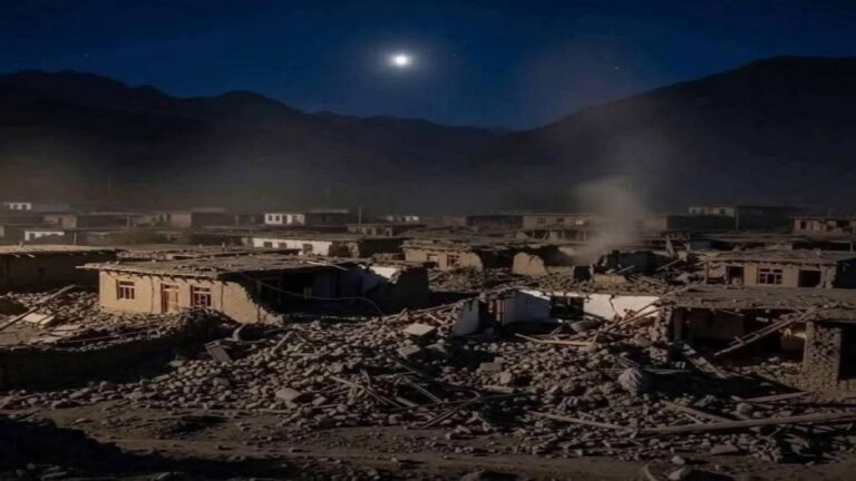 Terremoto en Afganistán. Red de abandono