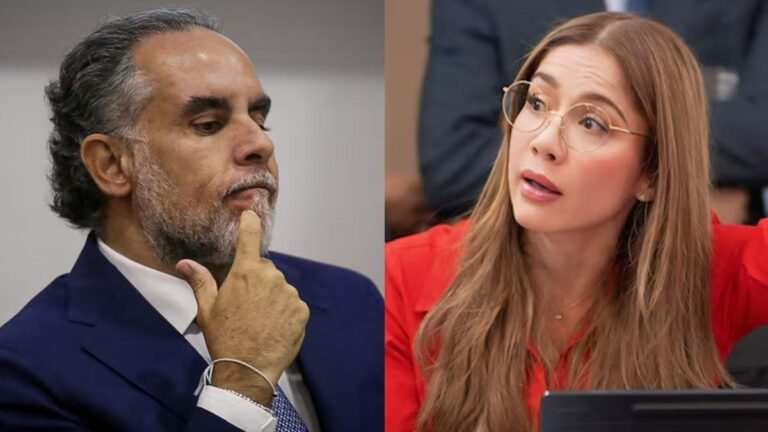 Armando Benedetti y Catherine Juvinao protagonizan rifirrafe tras suspensión provisional de Juan Carlos Florián
