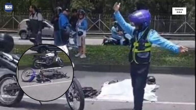 Un motociclista perdió la vida en la Avenida Regional: el accidente generó caos vehicular