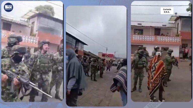 Asonada contra el Ejército en Ipiales: la comunidad quiso impedir un operativo contra el contrabando de cigarrillos