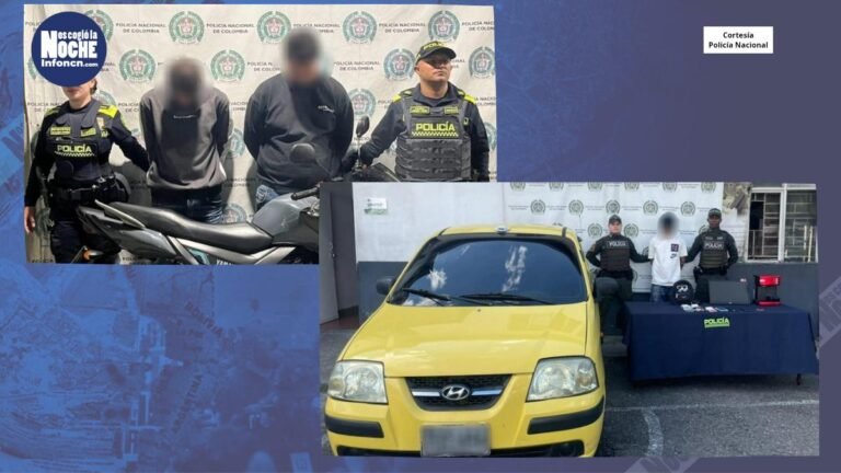 Tres capturados en Medellín por hurto: se recuperaron elementos avaluados en 9 millones de pesos
