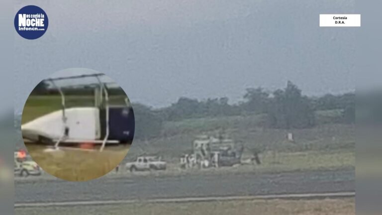 Un helicóptero se accidentó en el aeropuerto Alfonso Bonilla Aragón del Valles: hay dos heridos