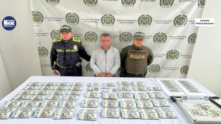 En Ipiales capturaron a un hombre que tenía en su poder 750 mil dólares falsos
