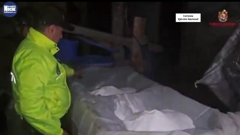 En Samaniego, Nariño, el Ejército desmanteló un laboratorio de procesamiento se Coca, con capacidad de producir 3.000 kilos al mes