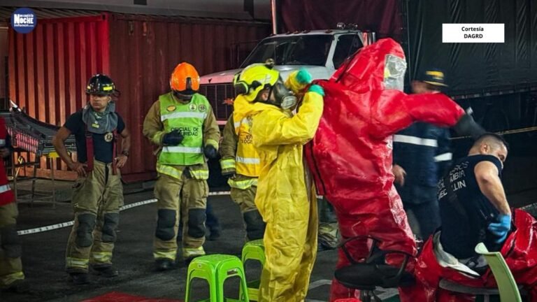 115 personas evacuadas y 4 lesionas, dejó el escape de un peligroso químico en Colanta