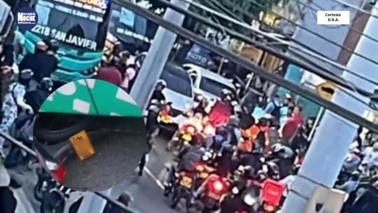 Medellín superó las 200 muertes por accidentes de tránsito, la última víctima fue un motociclista en San javier
