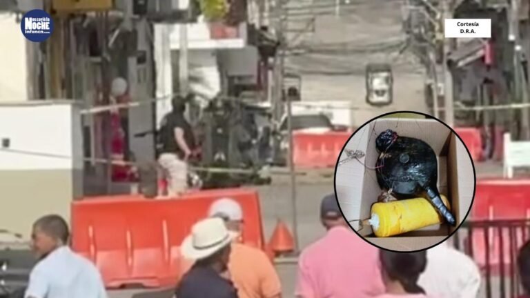 En Amalfi instalaron un artefacto explosivo cerca a la estación de Policía que fue detonado controladamente: 2 personas fueron capturadas