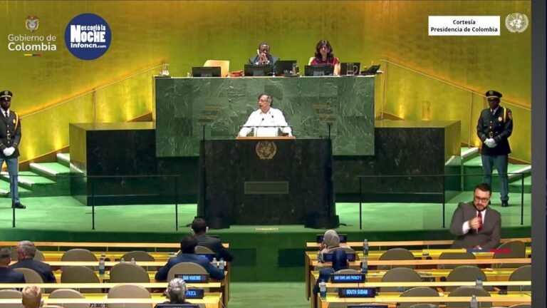 Petro escala tensiones en la ONU: reclama proceso penal contra Trump por el Caribe
