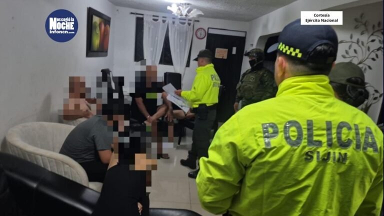 Capturaron a 22 personas que están acusadas de integrar una estructura criminal que delinquía en 8 municipios de la región Caribe