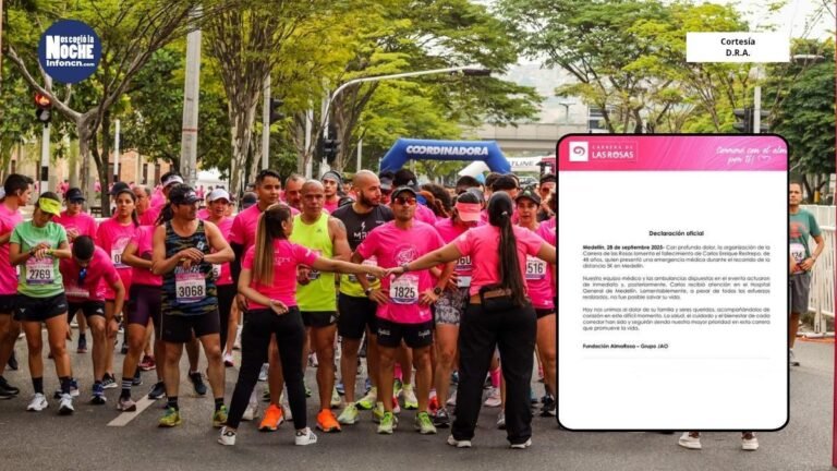 Luto en la carrera de Las Rosas: participante falleció en plena competencia de 5K