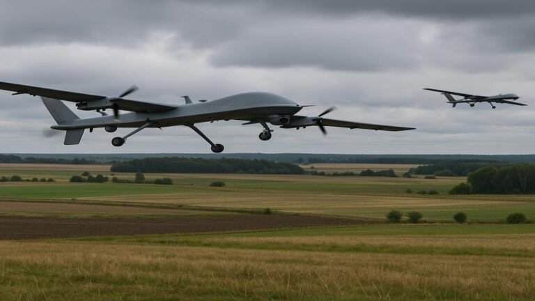 Polonia tumba drones rusos y alza alerta