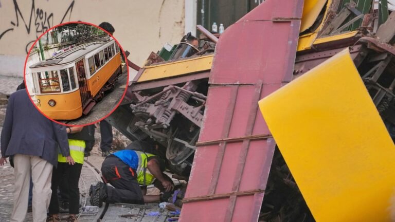 Funicular histórico de Lisboa se descarrila: 17 fallecidos y más de 20 heridos graves