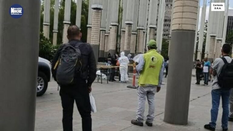 Un habitante de calle encontró un feto en la Alpujrra, muy cerca de la Alcaldía de Medellín