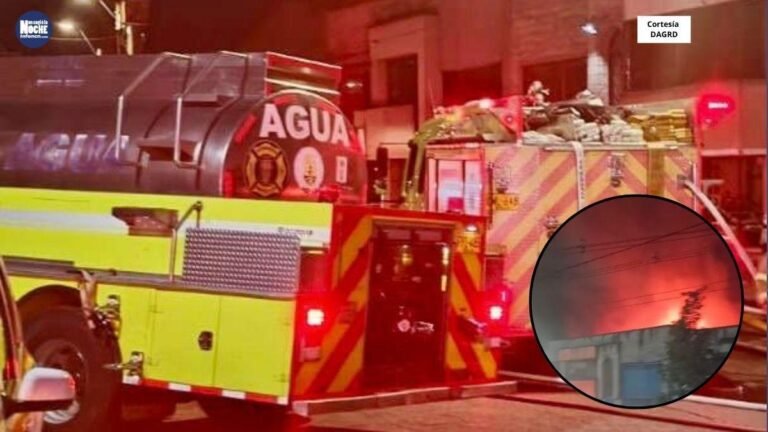 Emergencia en Medellín: incendio en Guayabal comprometió edificio de tres niveles