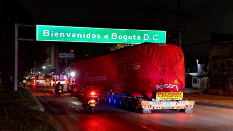 Bogotá recibe sus primeros vagones de metro