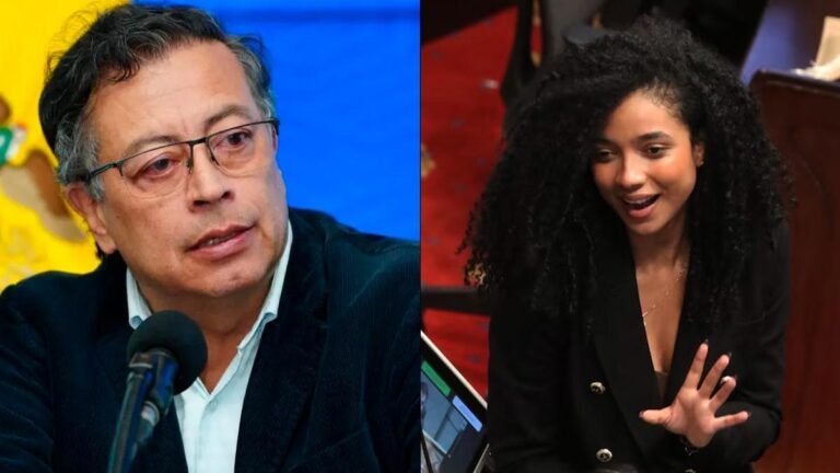 Petro arremetió contra la oposición y defendió a Juliana Guerrero en medio de la polémica