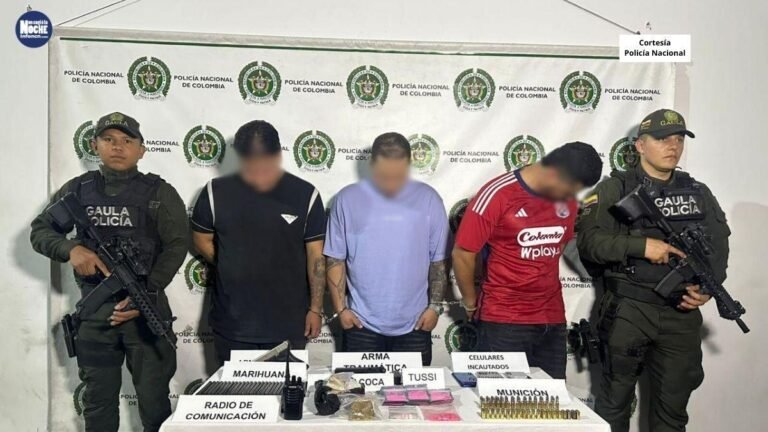 En Medellín rescataron a una víctima de secuestro por quien pedían 60 millones de pesos: Capturaron a 4 presuntos delincuentes