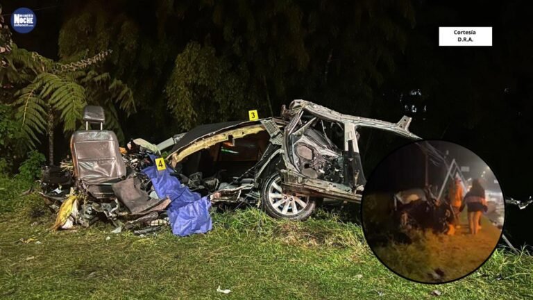 Tragedia en la autopista Medellín–Bogotá: dos muertos y tres heridos graves en accidente
