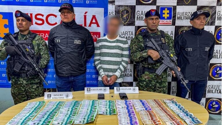En Medellín cayó alias Chorizo, pieza clave en las rentas ilícitas del GAO-r Estructura 36