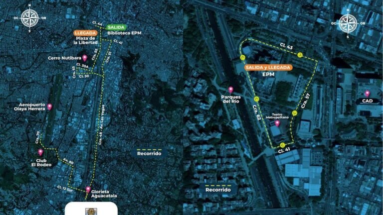 Medellín tendrá cierres viales este fin de semana y la próxima semana por eventos culturales y deportivos