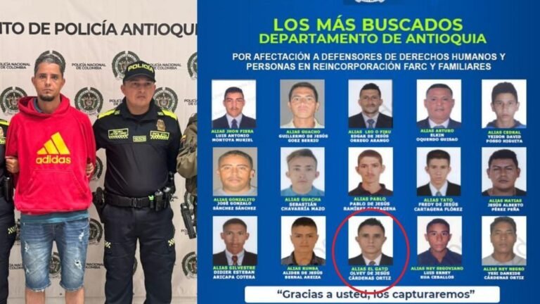 Capturado alias “El Gato”, cabecilla del Clan del Golfo en Antioquia