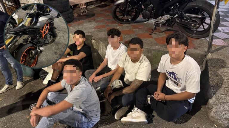 Operativo contra atracos en Manrique deja seis personas identificadas y artículos de alto valor recuperados