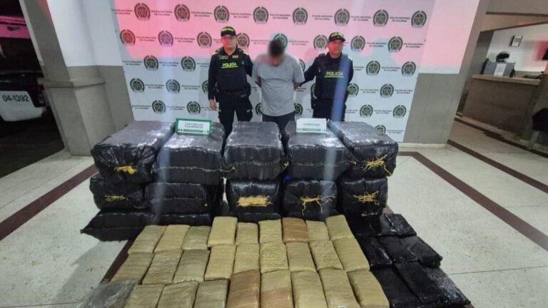 Incautan más de media tonelada de marihuana en Bello, Antioquia