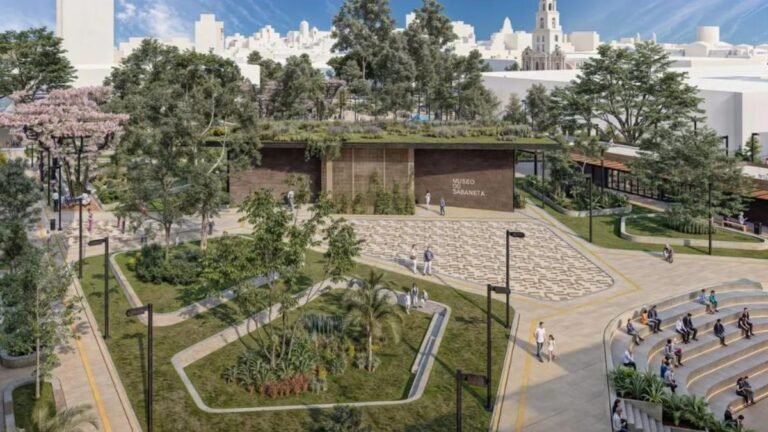 ¿Cómo va la construcción de la Plazoleta en Sabaneta?