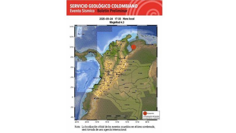 Autoridades confirmaron que en Medellín no se registraron novedades tras el sismo