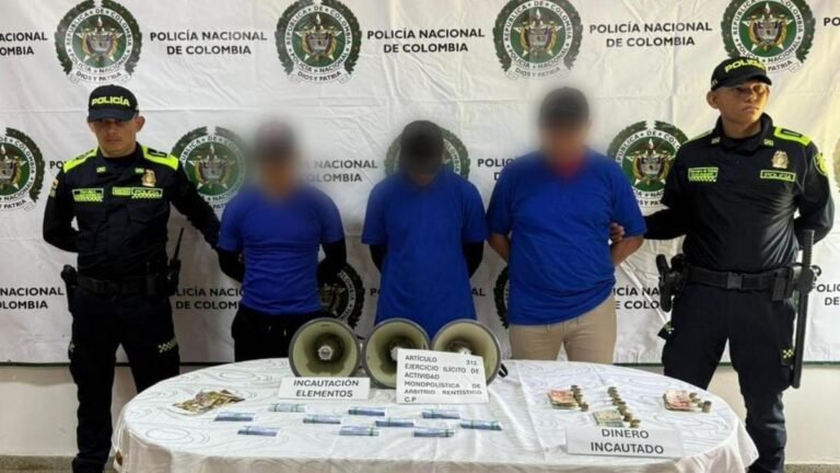 Capturadas cuatro personas por comercializar rifas ilegales en Turbo