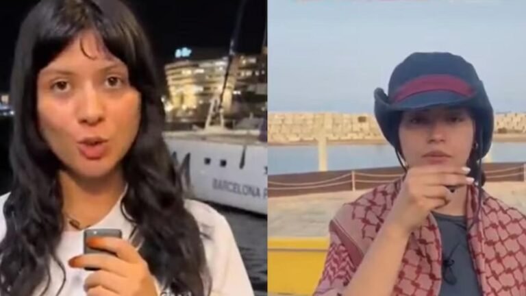 Colombianas liberadas tras detención en flotilla humanitaria hacia Gaza