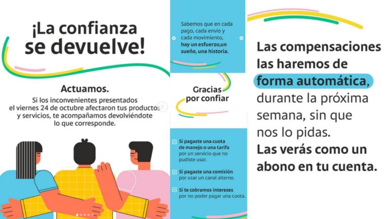 Bancolombia anuncia compensaciones automáticas para sus usuarios durante esta semana ¿De qué se trata?