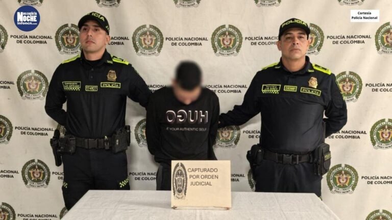 En Envigado capturaron a alias ‘Chamaco’, presunto cabecilla de ‘Los Rolex’ y condenado a 12 años de prisión por tentativa de homicidio