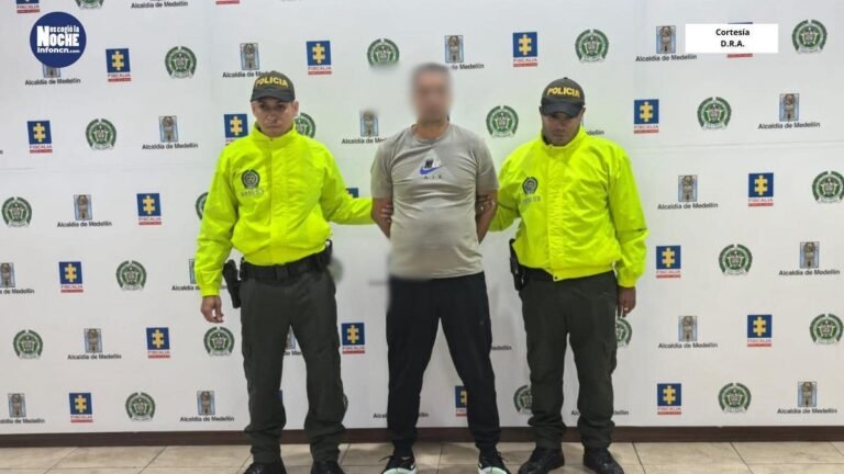 Fue capturado alias ‘EL Buitre’, presunto coordinado de los asesinos de la banda criminal ‘San Pablo’ de Medellín