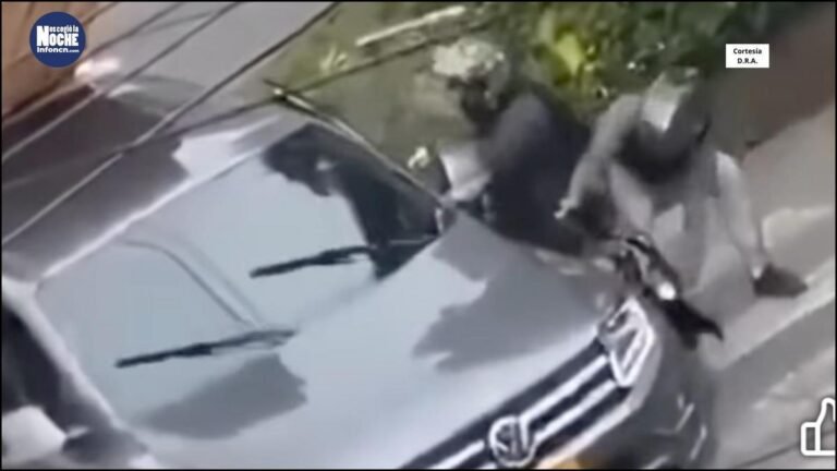 Momentos de pánico en Bello por presunto atraco fallido que dejó disparos y una moto arrollada