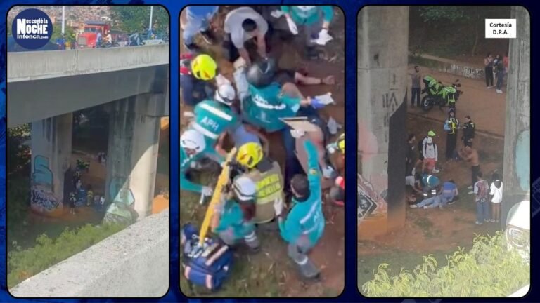 De nuevo dos motociclistas caen al vacío en el puente de la Madre Laura, quedando gravemente heridos