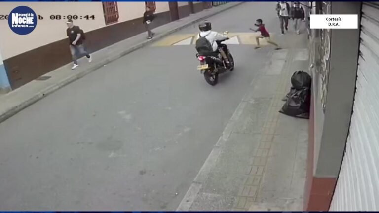 Se entregó el conductor de moto que huyó de accidente en Guarne: es menor de edad