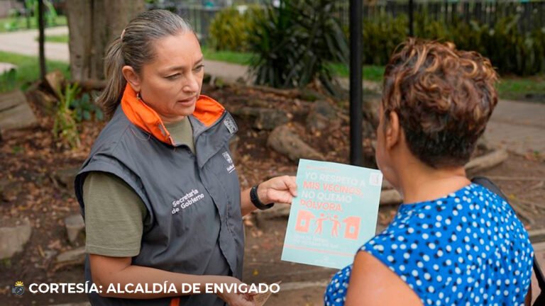 Envigado refuerza su compromiso por una navidad sin pólvora con la campaña “Que tu fuego no apague mi luz”
