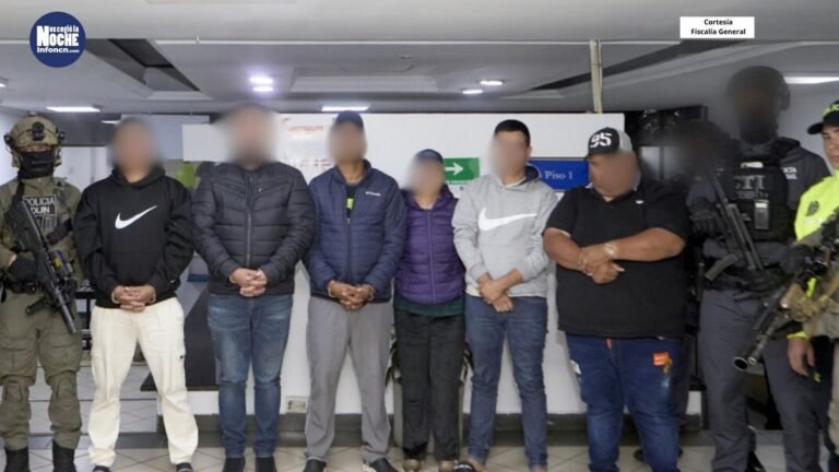 Golpe al componente financiero del ELN: ocho capturados e incautación de bienes